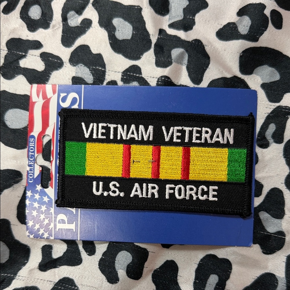 Vietnam Veteran U.S. Air Force embroidered Patch